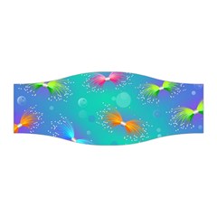 Non Seamless Pattern Blues Bright Stretchable Headband