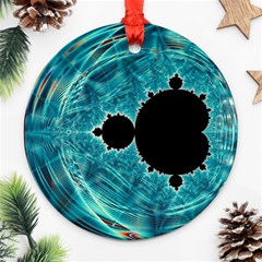 Fractal Abstract Background Ornament (round) by Ravend