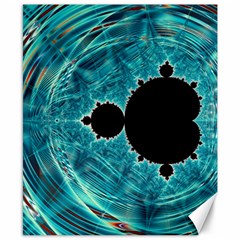 Fractal Abstract Background Canvas 8  X 10  by Ravend