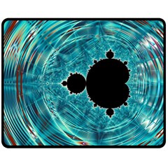 Fractal Abstract Background Two Sides Fleece Blanket (medium) by Ravend