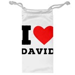 I love david Jewelry Bag Front