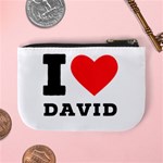 I love david Mini Coin Purse Back