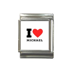 I Love Michael Italian Charm (13mm) by ilovewhateva