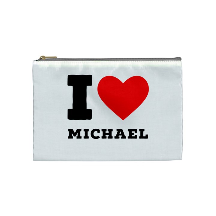 I love michael Cosmetic Bag (Medium)