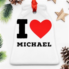 I Love Michael Bell Ornament (two Sides) by ilovewhateva