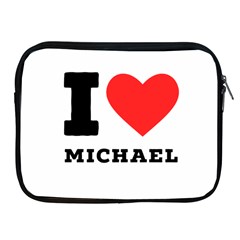 I Love Michael Apple Ipad 2/3/4 Zipper Cases by ilovewhateva