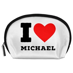 I Love Michael Accessory Pouch (large) by ilovewhateva