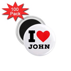 I Love John 1 75  Magnets (100 Pack)  by ilovewhateva