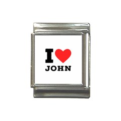 I Love John Italian Charm (13mm) by ilovewhateva