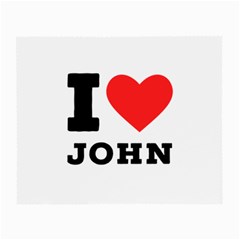 I Love John Small Glasses Cloth by ilovewhateva