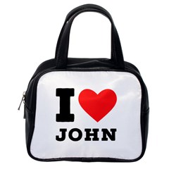 I Love John Classic Handbag (one Side) by ilovewhateva