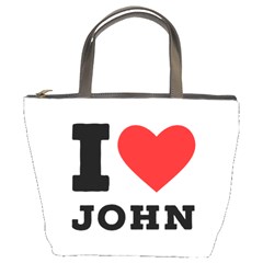 I Love John Bucket Bag by ilovewhateva