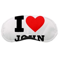 I Love John Sleeping Mask by ilovewhateva