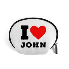 I Love John Accessory Pouch (small) by ilovewhateva