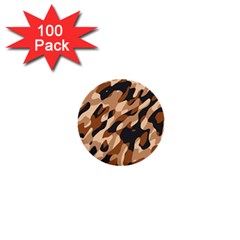 Abstract Camouflage Pattern 1  Mini Buttons (100 Pack)  by Jack14