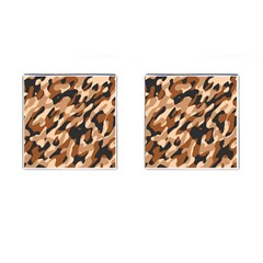 Abstract Camouflage Pattern Cufflinks (square) by Jack14