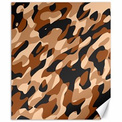 Abstract Camouflage Pattern Canvas 20  X 24  by Jack14