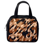 Abstract Camouflage Pattern Classic Handbag (One Side) Front