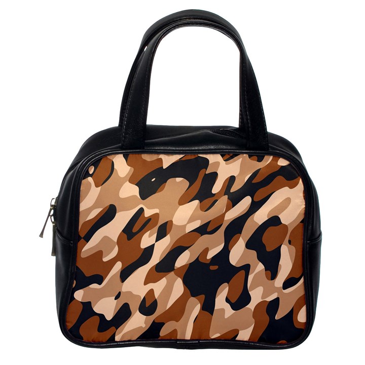 Abstract Camouflage Pattern Classic Handbag (One Side)