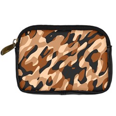 Abstract Camouflage Pattern Digital Camera Leather Case by Jack14