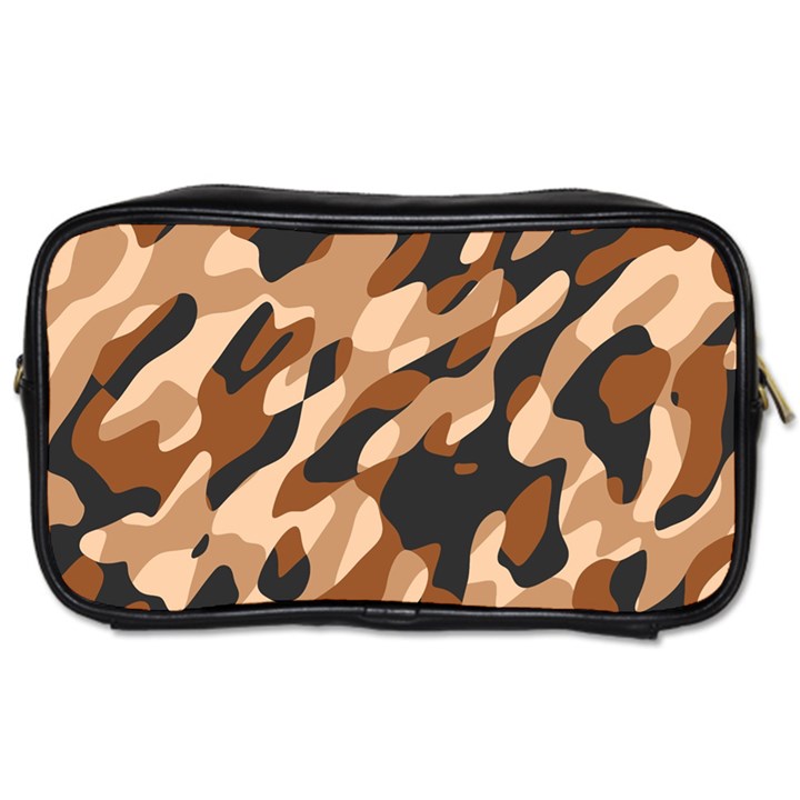 Abstract Camouflage Pattern Toiletries Bag (Two Sides)