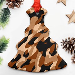 Abstract Camouflage Pattern Ornament (christmas Tree)  by Jack14