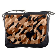 Abstract Camouflage Pattern Messenger Bag by Jack14