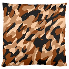 Abstract Camouflage Pattern Large Cushion Case (two Sides) by Jack14