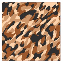 Abstract Camouflage Pattern Square Satin Scarf (36  X 36 ) by Jack14