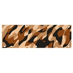 Abstract Camouflage Pattern Banner and Sign 6  x 2  Front