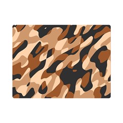 Abstract Camouflage Pattern Premium Plush Fleece Blanket (mini) by Jack14