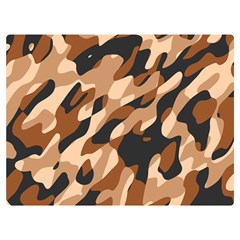 Abstract Camouflage Pattern Premium Plush Fleece Blanket (extra Small) by Jack14