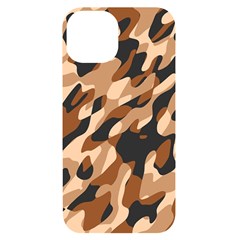 Abstract Camouflage Pattern Iphone 14 Black Uv Print Case by Jack14