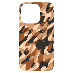 Abstract Camouflage Pattern Iphone 14 Pro Black Uv Print Case by Jack14