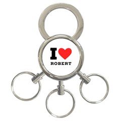 I Love Robert 3-ring Key Chain by ilovewhateva