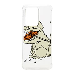 Cat Playing The Violin Art Samsung Galaxy S20 Ultra 6 9 Inch Tpu Uv Case by oldshool