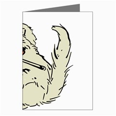 Cat Playing The Violin Art Greeting Cards (pkg Of 8)