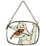 Cat Playing The Violin Art Chain Purse (Two Sides) Front