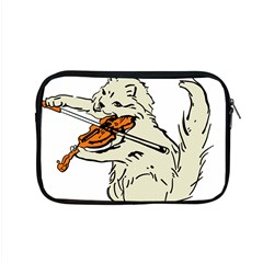 Cat Playing The Violin Art Apple Macbook Pro 15  Zipper Case by oldshool