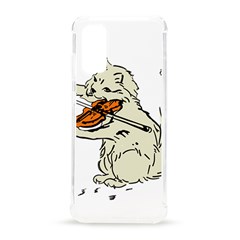 Cat Playing The Violin Art Samsung Galaxy S20 6 2 Inch Tpu Uv Case