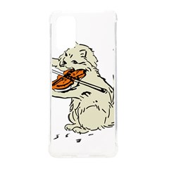 Cat Playing The Violin Art Samsung Galaxy S20plus 6 7 Inch Tpu Uv Case by oldshool