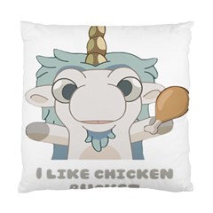 Unicourse Chicken Bucket T-shirt For Bluey Fans, Dad T-shirt, Bluey Mom Shirt, Unicorn Bluey Tee, Bl Standard Cushion Case (two Sides) by avitendut