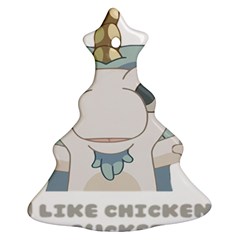 Unicourse Chicken Bucket T-shirt For Bluey Fans, Dad T-shirt, Bluey Mom Shirt, Unicorn Bluey Tee, Bl Ornament (christmas Tree) 