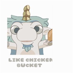 Unicourse Chicken Bucket T-shirt For Bluey Fans, Dad T-shirt, Bluey Mom Shirt, Unicorn Bluey Tee, Bl Large Garden Flag (two Sides)