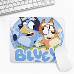 Bluey Shirt, Bluey Bingo Shirt, Bluey T-shirt, Bluey Adult Shirt, Bluey Tee Bluey Birthday Shirt, Bl Large Mousepad by avitendut