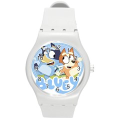 Bluey Shirt, Bluey Bingo Shirt, Bluey T-shirt, Bluey Adult Shirt, Bluey Tee Bluey Birthday Shirt, Bl Round Plastic Sport Watch (m)