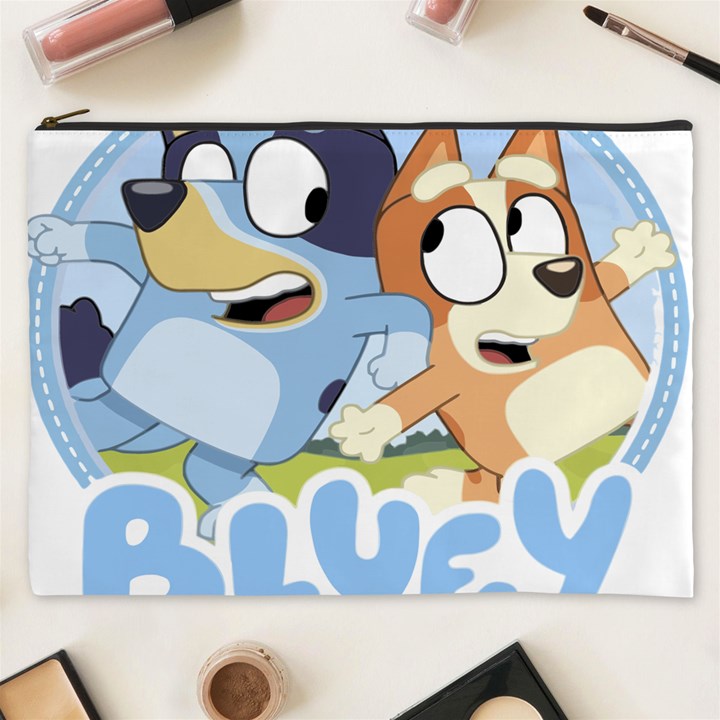 Bluey Shirt, Bluey Bingo Shirt, Bluey T-shirt, Bluey Adult Shirt, Bluey Tee Bluey Birthday Shirt, Bl Cosmetic Bag (XXXL)