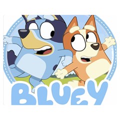 Bluey Shirt, Bluey Bingo Shirt, Bluey T-shirt, Bluey Adult Shirt, Bluey Tee Bluey Birthday Shirt, Bl Premium Plush Fleece Blanket (medium) by avitendut