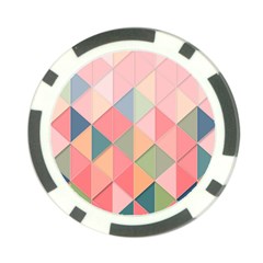 Background Geometric Triangle Poker Chip Card Guard (10 Pack) by Semog4