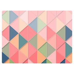 Background Geometric Triangle Premium Plush Fleece Blanket (extra Small) by Semog4